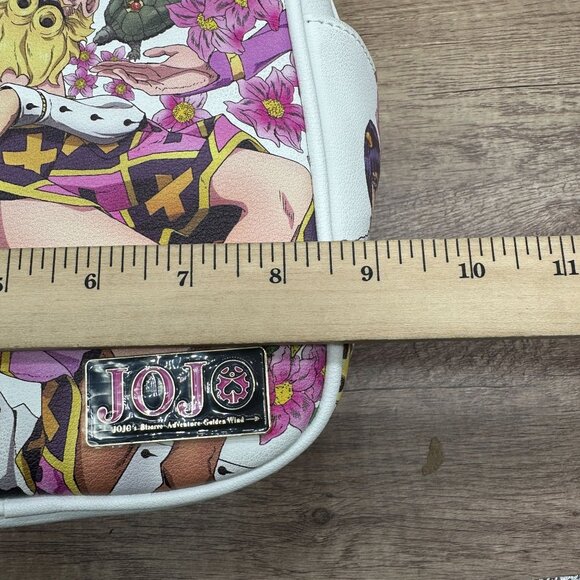 Bioworld Mini Backpack JOJO's Bizarre Adventure Golden Wind Floral Multicolor - Picture 9 of 10